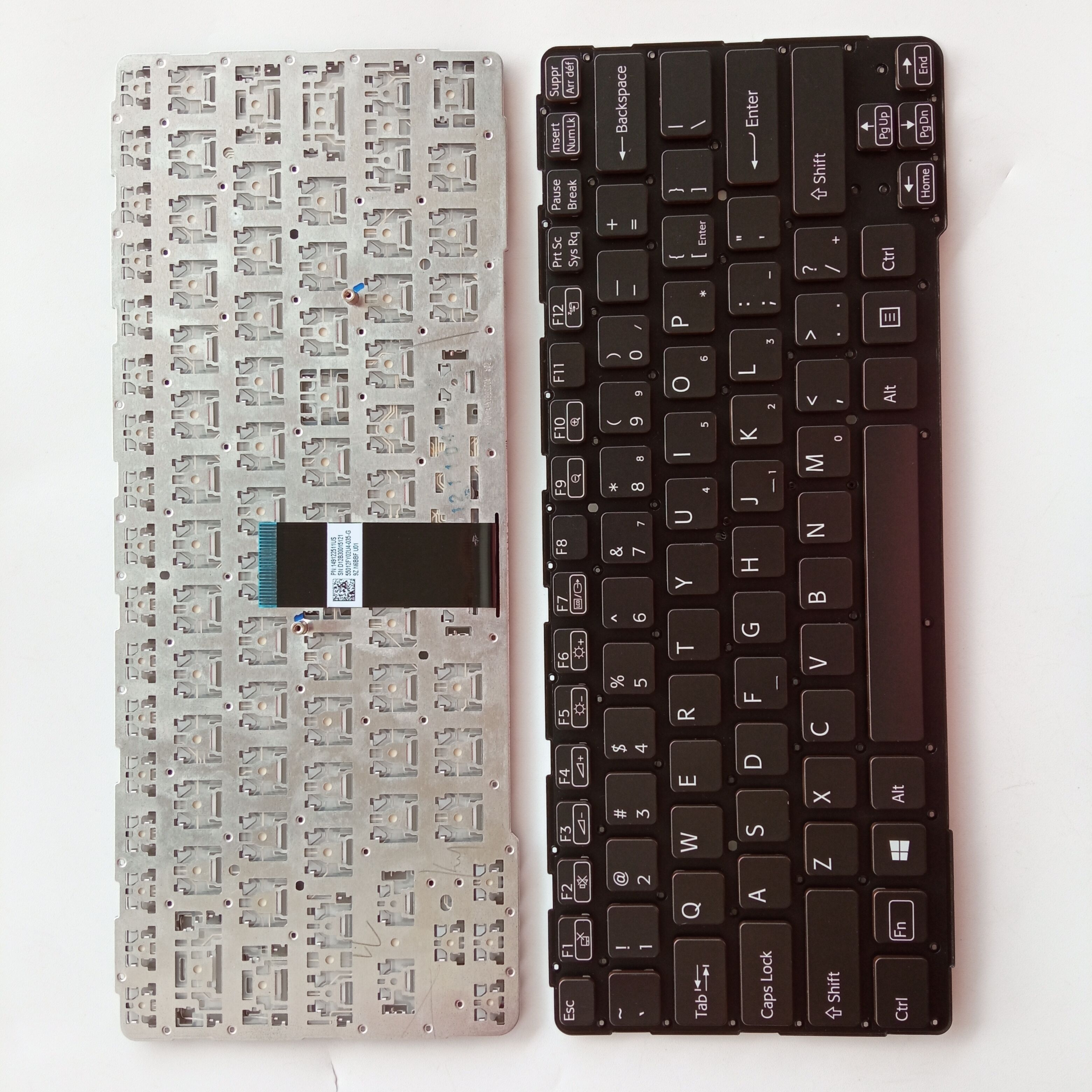 Picture of New Replacement Laptop Keyboard For SONY SVE14A BLACK Gold Side US Layout